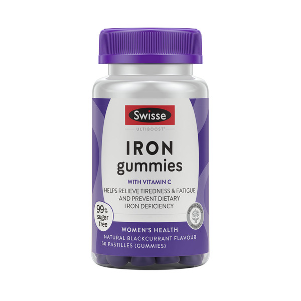 Swisse Ultiboost Iron Gummies For Women's Health