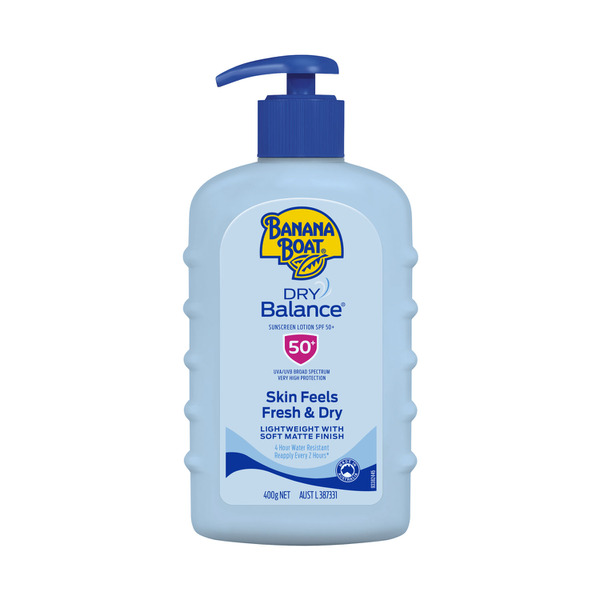 Banana Boat Dry Balance SPF50+ Sunscreen