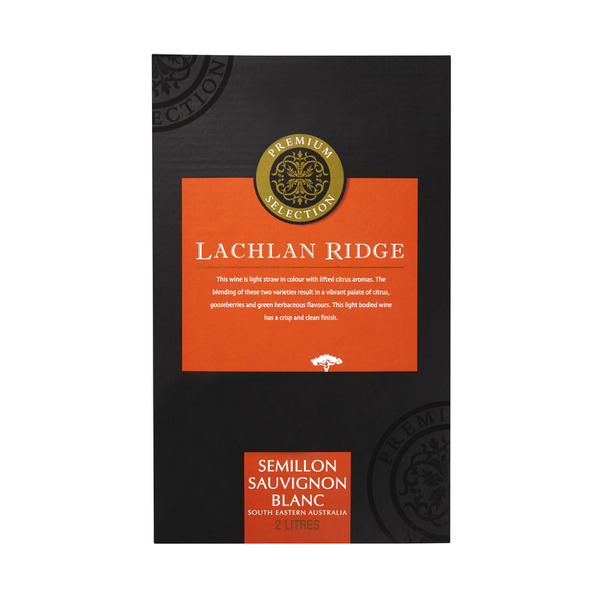 Lachlan Ridge Semillon Sauv Blanc Cask 2L | 1 Each
