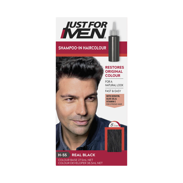 Just For Men Real Black Hair Colour