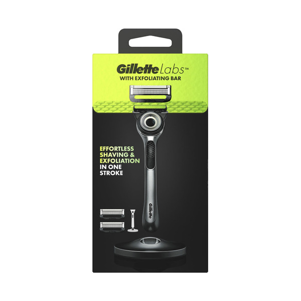 Buy Gillette Labs Mens Razor Kit With 2 Blades 1 pack | Coles