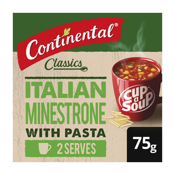 Continental Cup A Soup Italian Minestrone Serves 2