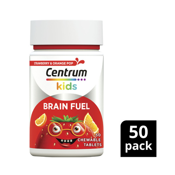 Buy Centrum Kids Chewables Brain Fuel 50 pack | Coles