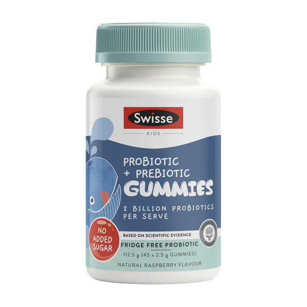 Swisse Kids Gummies Probiotic & Prebiotic | 45 pack