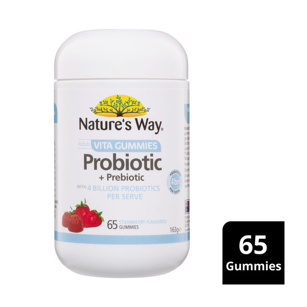 Natures Way High Strength Gummies Sugar Free Probiotic