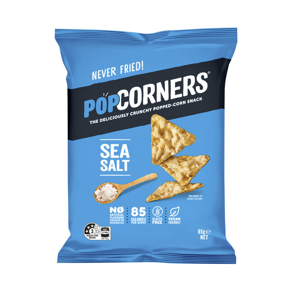 Popcorners Gluten Free Snacks Sea Salt