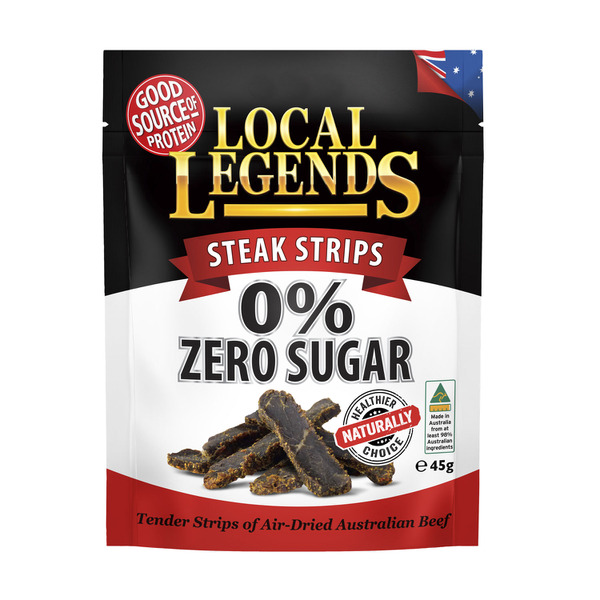 Legends Zero Sugar Steak Strips