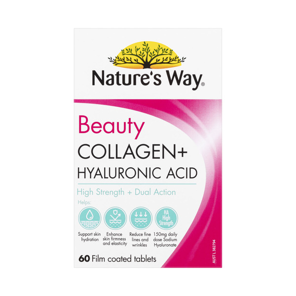 Natures Way Beauty Collagen + Hyaluronic Acid