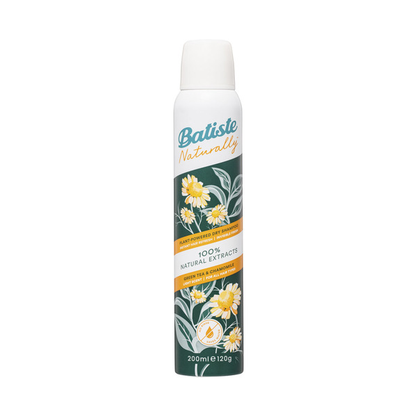 Batiste Dry Shampoo Naturally Green Tea & Chamomile