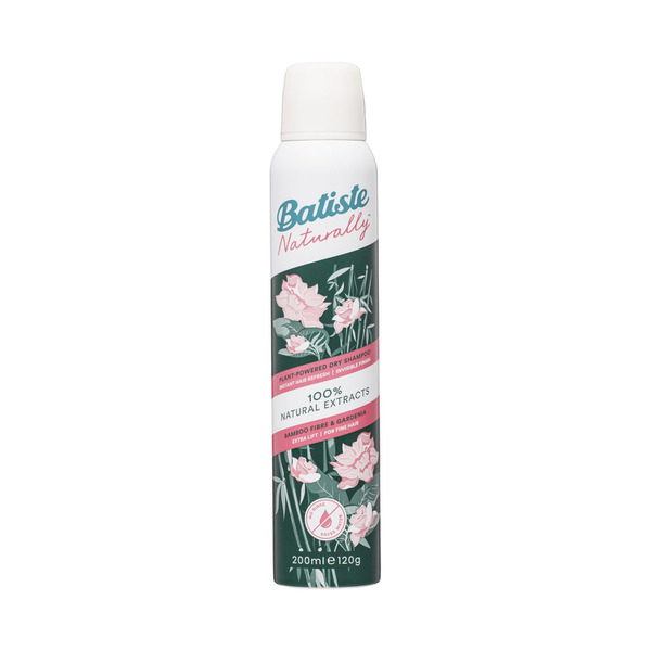 Batiste Dry Shampoo Naturally Bamboo & Gardenia