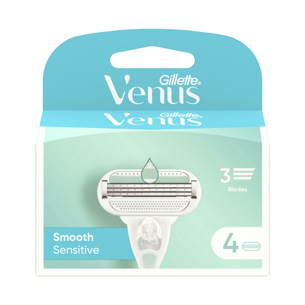 Gillette Venus Smooth Sensitive Razor Blades Refill
