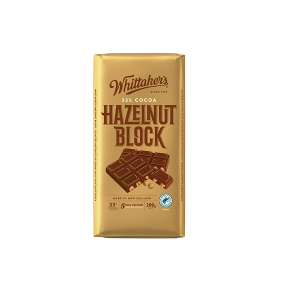 Whittaker's Block Chocolate Hazelnut