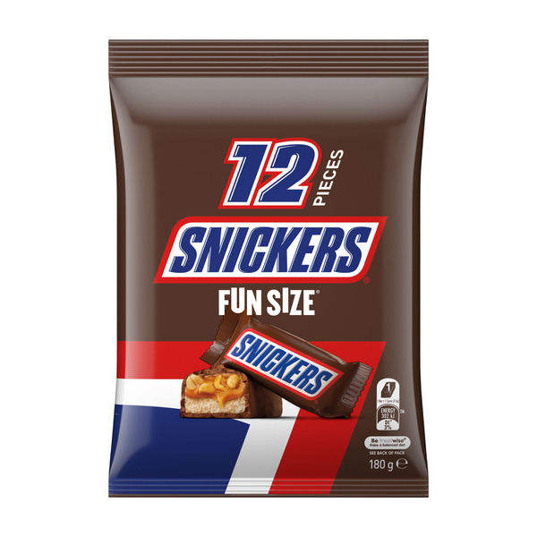 Snickers Chocolate Party Share Bag 12 Pieces