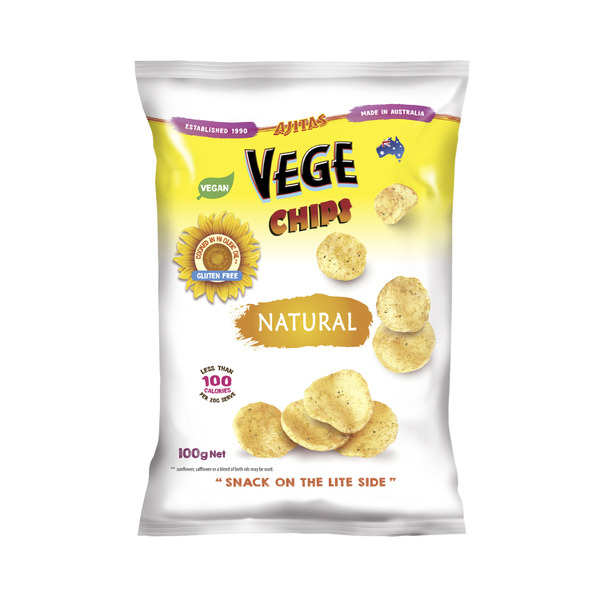 Calories in Vege Chips Natural