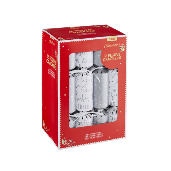 Buy Festive Crackers 12 pack | Coles