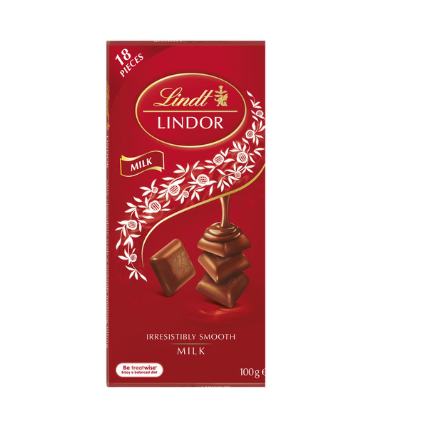 Lindt Lindor Milk Chocolate Block