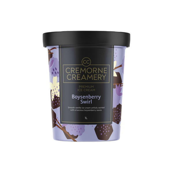 Buy Cremorne Creamery Boysenberry Swirl 1L | Coles