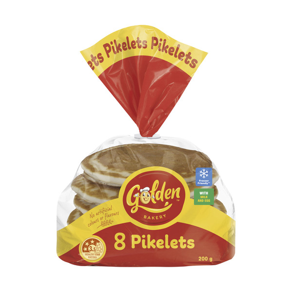 Calories in Golden Pikelets