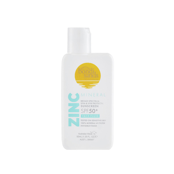 Bondi Sands Mineral Face Fluid SPF50+ 50mL