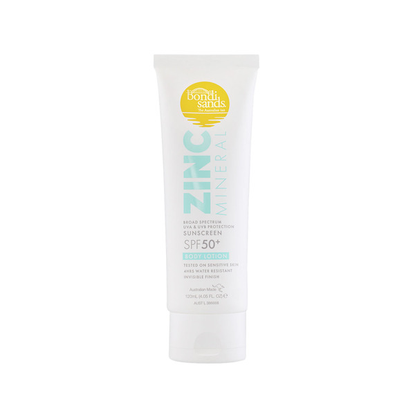 Bondi Sands Mineral Body Lotion SPF50+ 120mL