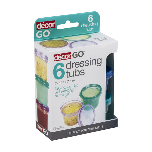 Decor Go Dressing Tubs 35mL