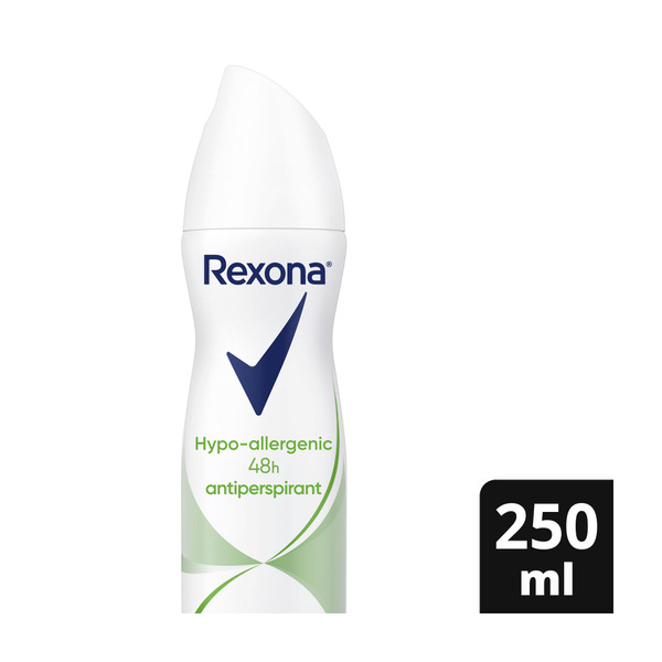 Rexona Antiperspirant Aerosol Deodorant Hypoallergenic