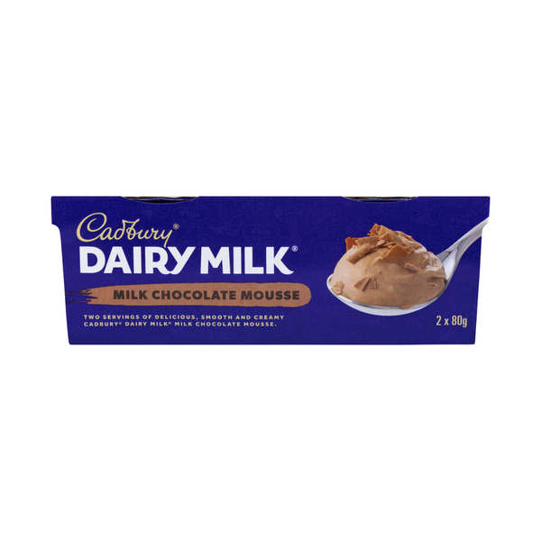 Cadbury Dairy Milk Mousse 2x80g