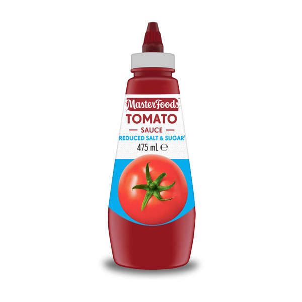 Buy MasterFoods Salt Reduced Tomato Sauce 475mL | Coles