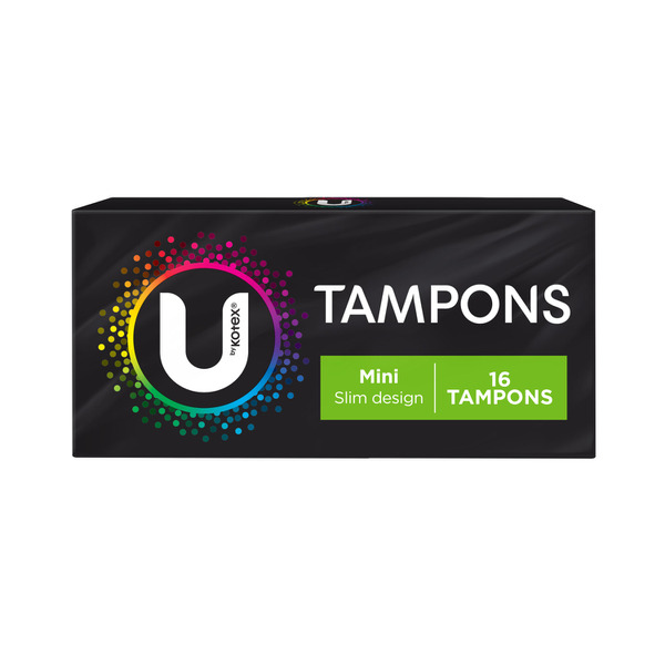 U by Kotex Tampons Mini 16 pack