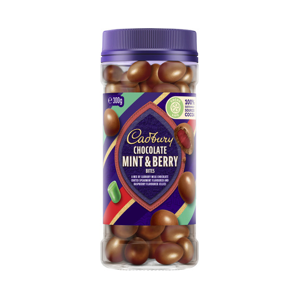 Cadbury Chocolate Coated Mint & Berry Bites