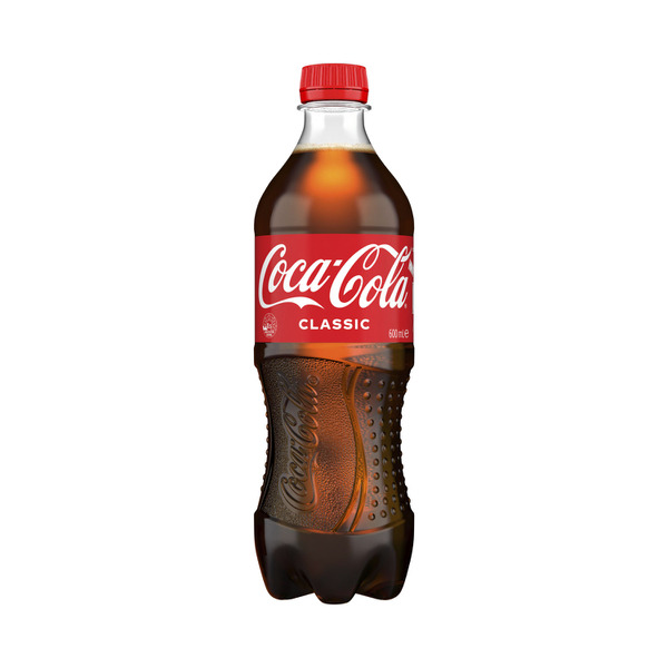 Coca-Cola Classic Soft Drink Bottle | 600mL