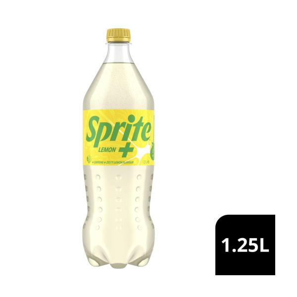 Sprite Lemon Plus Soft Drink Bottle