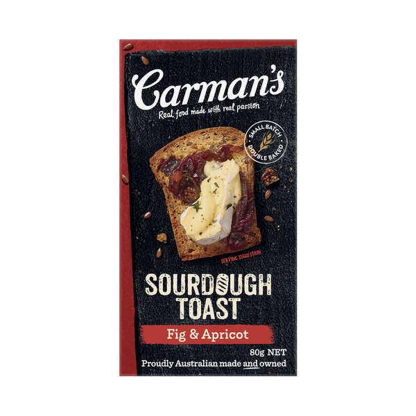 Buy Carmans Fig Apricot Toast Crackers G Coles