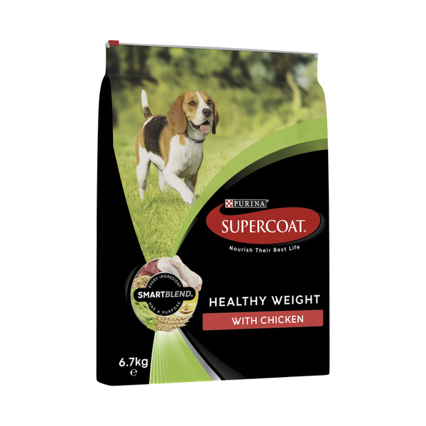 Supercoat Adult Healthy Weight With Chicken Dry Dog Food