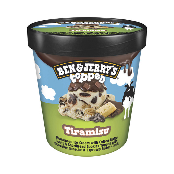 Ben & Jerrys Topped Tiramisu