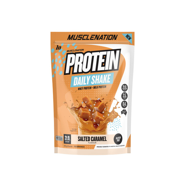 Muscle Nation Whey Protein Daily Shake Salted Caramel