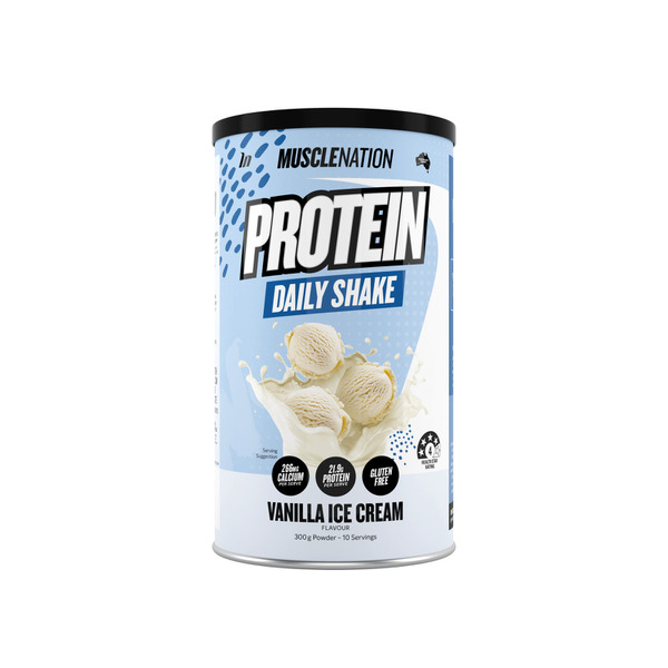 Muscle Nation Whey Protein Daily Shake Vanilla Ice Cream