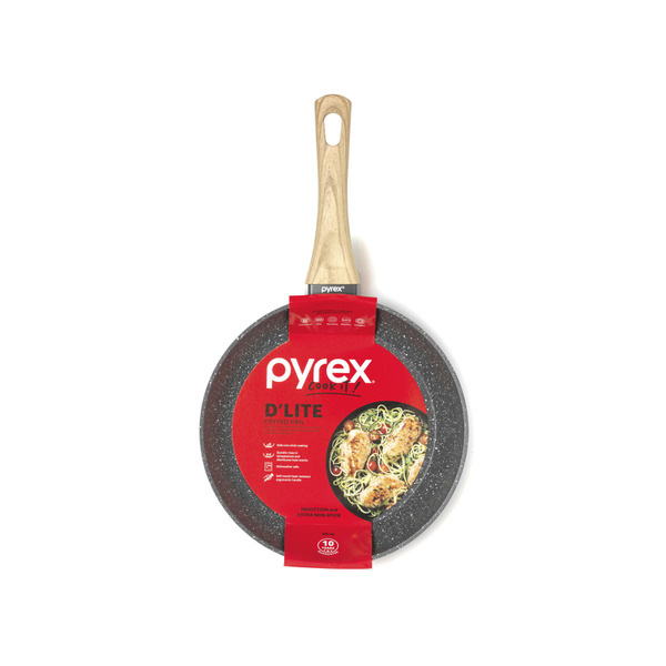 Origin + Non-Stick Aluminium Induction Saucepan with lid - Pyrex