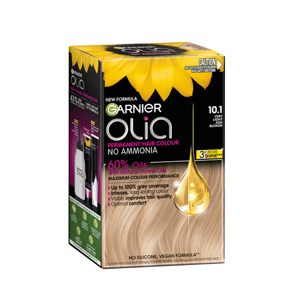 Garnier Olia Hair Colour 10.1 Very Very Light Blonde 1 each