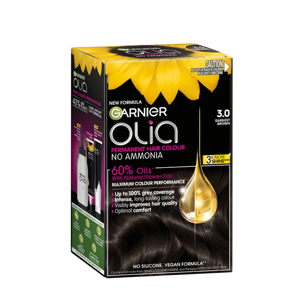 Garnier Olia Hair Colour 3.0 Soft Black