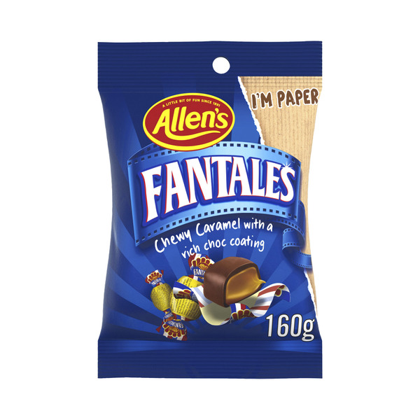 Allen's Lollies Fantales Milk Chocolate | 160g
