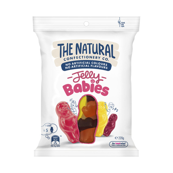 The Natural Confectionery Co. Jelly Babies Lollies