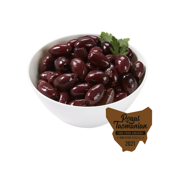 Coles Giant Pitted Kalamata Olives | approx. 100g