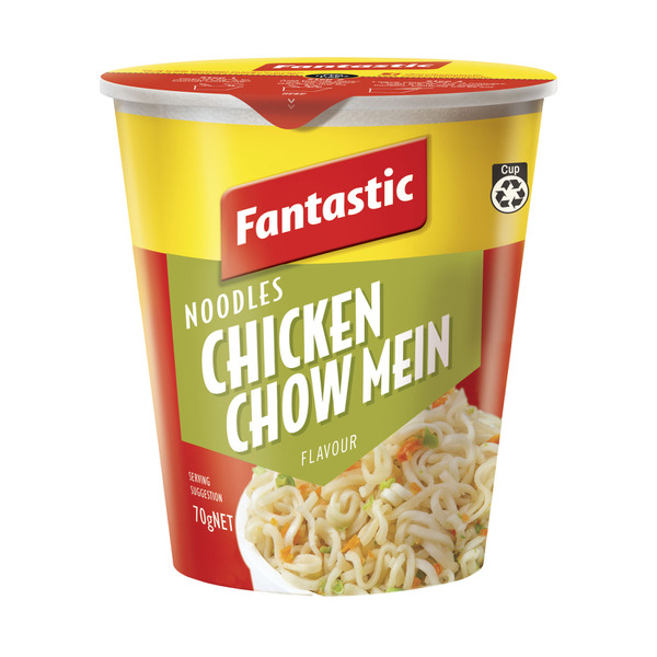 Fantastic Chicken Chow Mein Noodle Cup