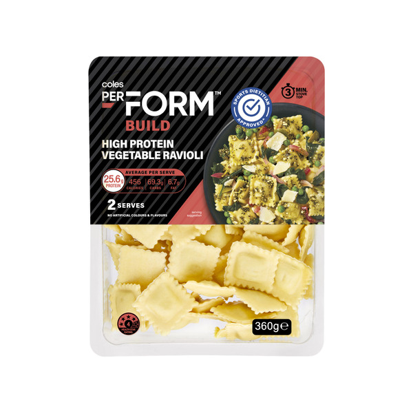 Buy Coles Perform Pasta Veg 360g | Coles