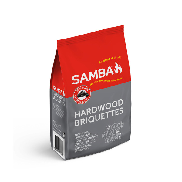 Samba Hardwood Charcoal Briquettes