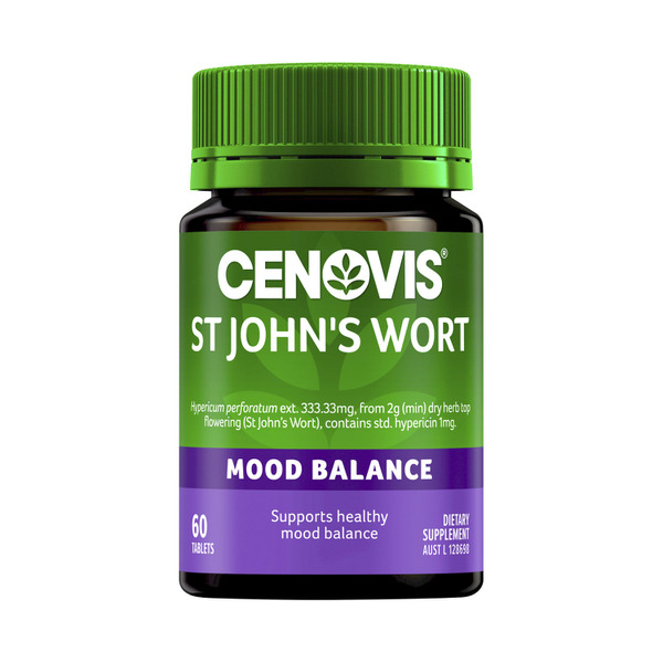 Cenovis St John's Wort Tablets For Healthy Mood Balance