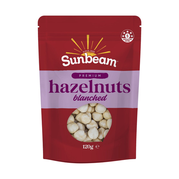 Buy Sunbeam Nuts Blanched Hazelnuts 120g | Coles