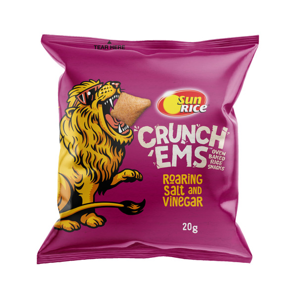 Sunrice Crunch'Ems Salt & Vinegar