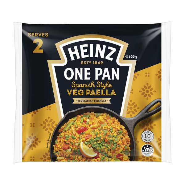 Heinz One Pan Spanish Style Veg Paella Rice Meal